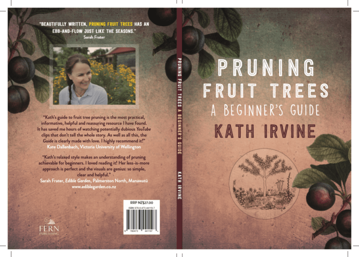 Pruning Fruit Trees: Abeginners Guide Kath Irvine Full cover